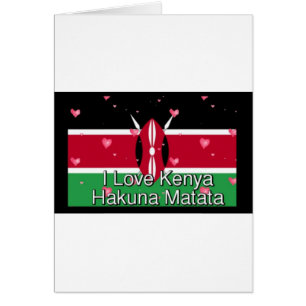 Ik hou van je! Kenya Hakuna Matata