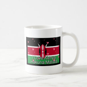 Ik hou van je! Kenya Hakuna Matata Koffiemok