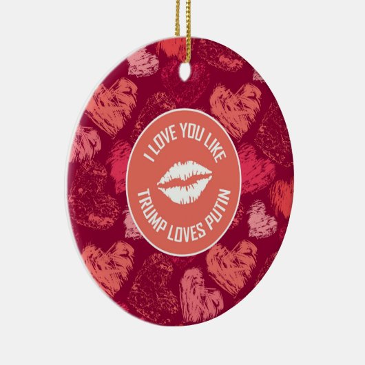 IK HOU VAN JE... KERAMISCH ORNAMENT (Rechts)