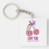 IK HOU VAN JE KERSJE VEEL SLEUTELHANGER (voorkant)