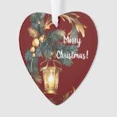 Ik hou van je kerst ornament (voorkant)