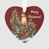 Ik hou van je kerst ornament (voorkant)