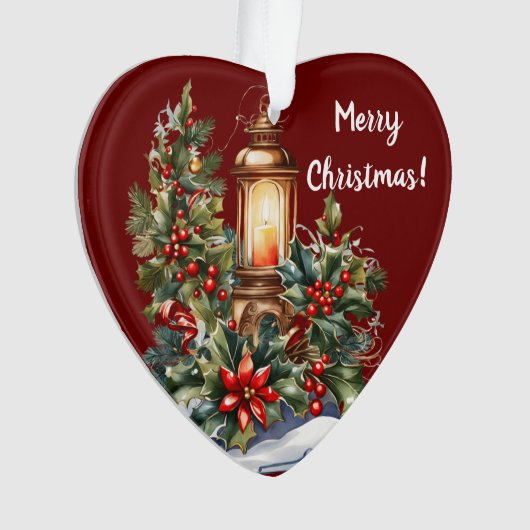 Ik hou van je kerst ornament (voorkant)