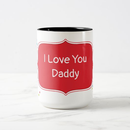 Ik hou van je  kerstcadeautjes Mok (Center)