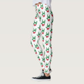 Ik hou van je kerstkrans leggings (Links)