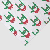 Ik hou van je kerstkrans tissuepapier (Detail)