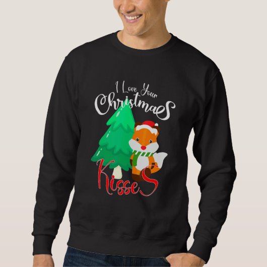 Ik hou van je kerstkusjes trui (Voorkant)