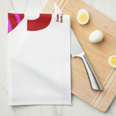 Ik hou van je keukenhanddoek (Quarter Fold)