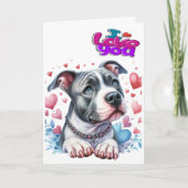 IK HOU VAN JE - Kijk binnenin . Kaart (Voorkant)