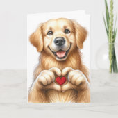 IK HOU VAN JE - Kijk naar binnen. Kaart (Voorkant)