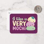 Ik hou van je Kinder Valentijnsdag. Notitiekaartje (Voorkant / Achterkant in situ)