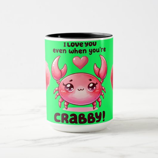 Ik hou van je koffie mok (Midden)