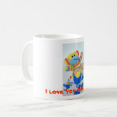 Ik hou van je. koffiemok (Voorkant links)