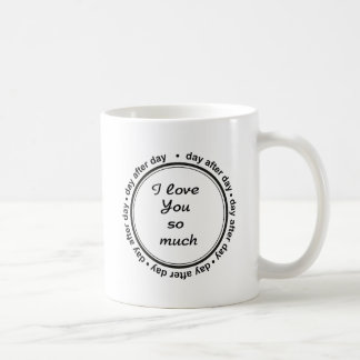 Ik hou van je koffiemok