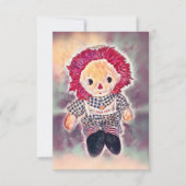 Ik hou van je lappenpop bedankkaart (Voorkant)