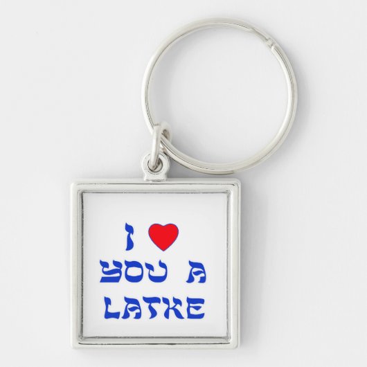 Ik hou van je, Latke Sleutelhanger (Voorkant)