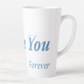 Ik hou van je latte mok (Rechts)