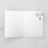 Ik hou van je Letter  Valentijn Holiday Kaart (Binnen)