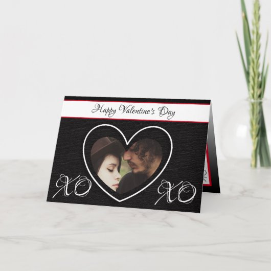 Ik hou van je leuke Valentijnsdag persoonlijke kaa Feestdagen Kaart (Voorkant)