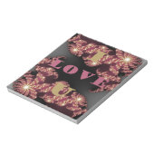 Ik hou van je liefje notitieblok (Linkerzijde)