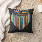 Ik hou van je - Love Word Quest - Heart Puzzle Kussen (Deken)
