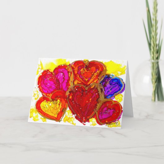 "Ik hou van je" Lovitude Card Feestdagen Kaart (Voorkant)