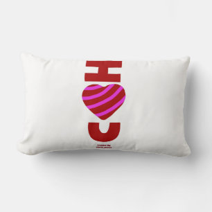 Ik hou van je Lumbar Pillow Kussen