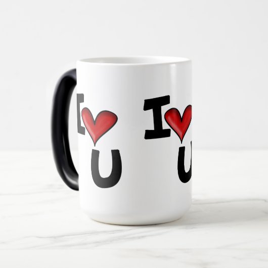 Ik hou van je magische mok (Voorkant links)