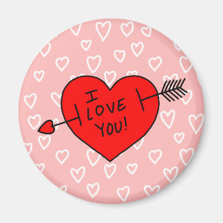 Ik hou van je! magneet