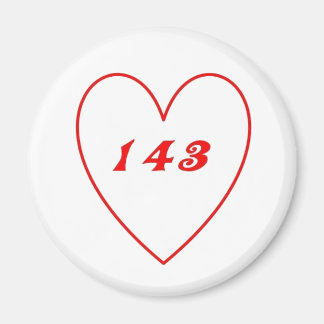 Ik hou van je magneet