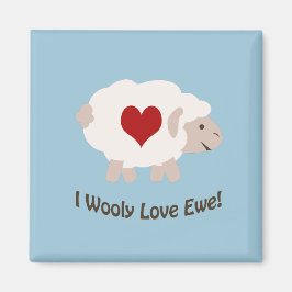 Ik hou van je! magneet