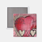 Ik hou van je magneet (Voorkant / Achterkant)