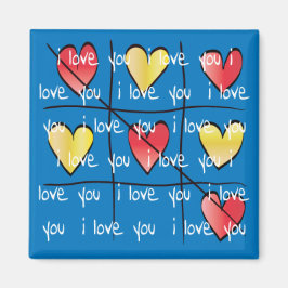 Ik hou van je magneet