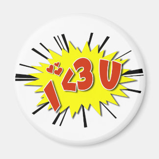 Ik hou van je magneet