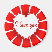 Ik hou van je magneet (Voorkant)