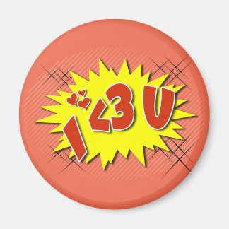 Ik hou van je magneet