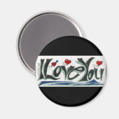 Ik hou van je Magnet (Voorkant / Achterkant)