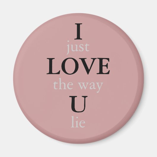 Ik hou van je Magnet (Voorkant)