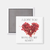 Ik hou van je Magnet (Voorkant / Achterkant)