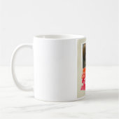 Ik hou van je mam Aangepaste hond Foto Mok (Links)