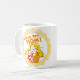 Ik hou van je, mam cup koffiemok