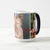 Ik hou van je, mam, dank je foto magische mok (Voorkant rechts)