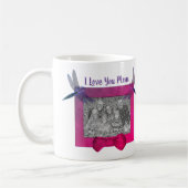 Ik hou van je mam Dragonfly, persoonlijk foto-Lijs Koffiemok (Links)