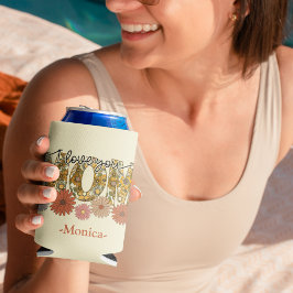 Ik hou van je Mam  Flowers Blikjeskoeler