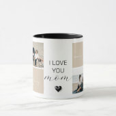 Ik hou van je, mam | Fotocollage | Liefdevol Verba Mok (Midden)