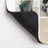 Ik hou van je, mam | Fotocollage | Mocha Muismat (Hoek)