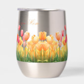 Ik hou van je Mam Kleurrijke Tulpen (Rechts)