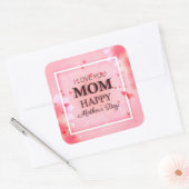 Ik hou van je Mam Moederdag Sticker Seal (Envelop)