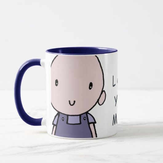 Ik hou van je mam Mok (Links)