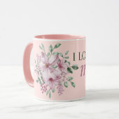 Ik hou van je mam! mok (Voorkant links)